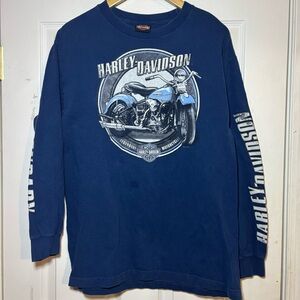 Harley-Davidson Navy Graphic Tee